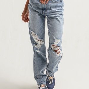 Brand new 90s jeans size 26 light wash